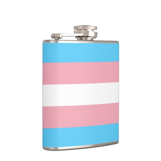 Transgender Pride vlag Heupfles (Rechts)