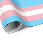 Transgender Pride-vlag horizontaal Cadeaupapier (Rol Hoek)