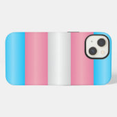 Transgender Pride-vlag iPhone Hoesje (Achterkant horizontaal)
