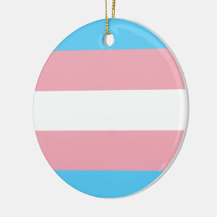 Transgender Pride vlag Keramisch Ornament