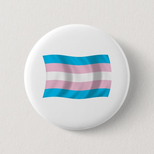 Transgender Pride-vlag knoopceldouche Ronde Button 5,7 Cm (Voorkant)