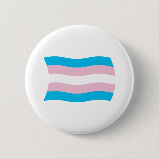Transgender Pride-vlag knoopceldouche Ronde Button 5,7 Cm (Voorkant)