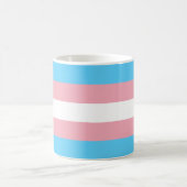 Transgender Pride-vlag Koffiemok (Center)