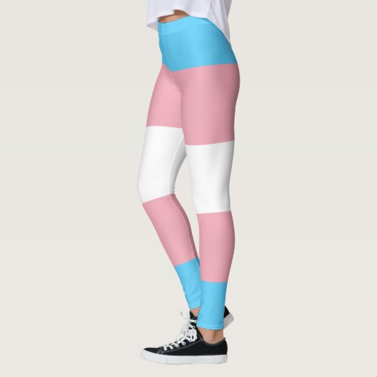 Transgender Pride vlag Leggings (Links)
