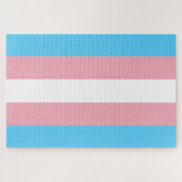 Transgender Pride vlag Legpuzzel
