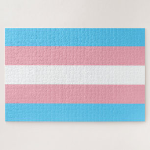 Transgender Pride vlag Legpuzzel