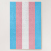 Transgender Pride vlag Legpuzzel (Verticaal)