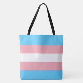 Transgender Pride Vlag LGBT All-Over-Print Tote Bag