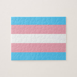 Transgender Pride-vlag - LGBT Regenboog Legpuzzel