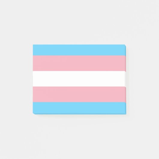 Transgender Pride-vlag - LGBT Regenboog Post-it® Notes (Voorkant)