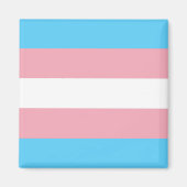 Transgender Pride-vlag Magneet (Voorkant)