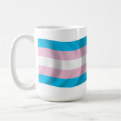 Transgender Pride-vlag mok (Links)
