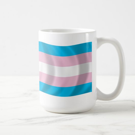 Transgender Pride-vlag mok (Rechts)