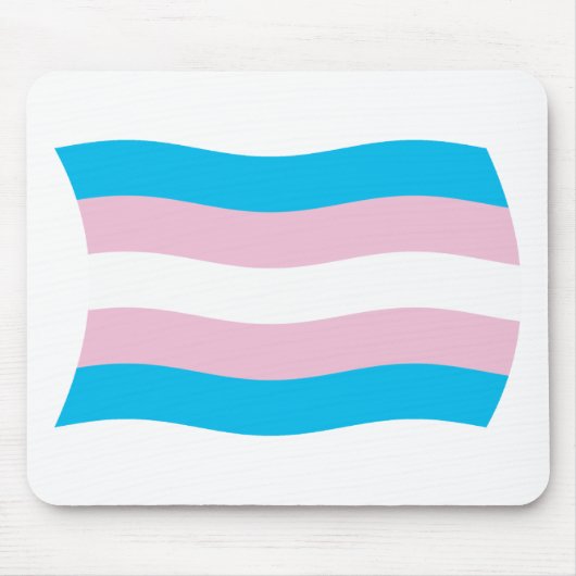 Transgender Pride-vlag muismat (Voorkant)