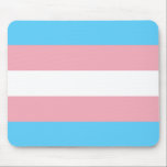 Transgender Pride vlag Muismat<br><div class="desc">Dit ontwerp omvat de Transgender Pride Flag, die bedoeld is om transseksuele gemeenschappen, organisaties en individuen over de hele wereld te vertegenwoordigen. Het is ontworpen door Monica Helms, een transgenderactivist, auteur en veteraan van de Amerikaanse marine. Ze beschrijft de vlag als volgt: "De strepen boven en onder zijn lichtblauw, de...</div>