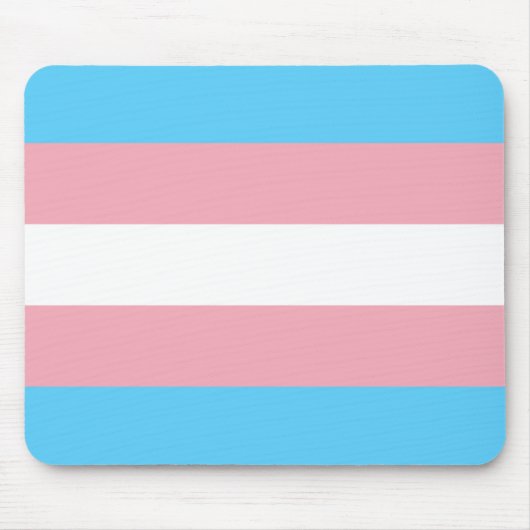 Transgender Pride vlag Muismat (Voorkant)