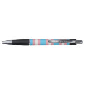 Transgender pride vlag pen (Achterkant)