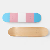 Transgender Pride-vlag Persoonlijk Skateboard (Horizontaal)