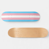 Transgender Pride vlag Persoonlijk Skateboard (Horizontaal)