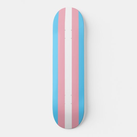 Transgender Pride vlag Persoonlijk Skateboard (Voorkant)