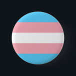 Transgender Pride vlag Ronde Button 5,7 Cm<br><div class="desc">Dit ontwerp omvat de Transgender Pride Flag, die bedoeld is om transseksuele gemeenschappen, organisaties en individuen over de hele wereld te vertegenwoordigen. Het is ontworpen door Monica Helms, een transgenderactivist, auteur en veteraan van de Amerikaanse marine. Ze beschrijft de vlag als volgt: "De strepen boven en onder zijn lichtblauw, de...</div>