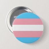Transgender Pride-vlag Ronde Button 7,6 Cm (Voorkant /achterkant)