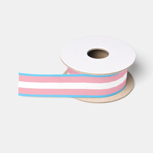 Transgender Pride-vlag Satijnen Lint (Spoel)