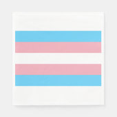 Transgender Pride vlag Servet (Voorkant)