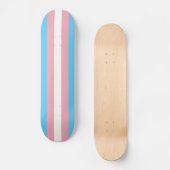 Transgender Pride-vlag Skateboard (Voorkant)