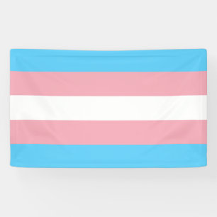 Transgender Pride vlag Spandoek