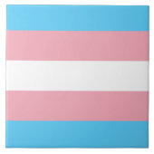 Transgender Pride vlag Tegeltje (Voorkant)