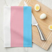Transgender Pride-vlag Theedoek (Quarter Fold)
