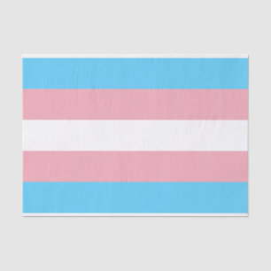 Transgender Pride vlag Tissuepapier