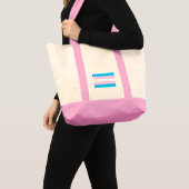 Transgender Pride-vlag Tote Bag (Voorkant (product))