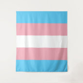 Transgender Pride-vlag Wandkleed (Voorkant)