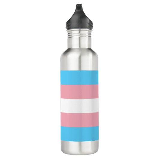 Transgender Pride vlag Waterfles (Rechts)