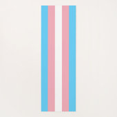 Transgender Pride vlag Yogamat (Achterkant)