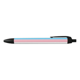 Transgender Pride vlag Zwarte Inkt Pen