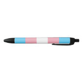 Transgender Pride-vlag Zwarte Inkt Pen (Bodem)
