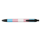 Transgender Pride-vlag Zwarte Inkt Pen (Achterkant)