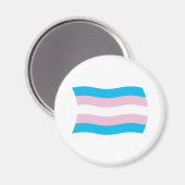 Transgender Pride-vlagmagneet Magneet (Voorkant / Achterkant)