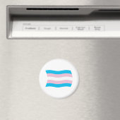 Transgender Pride-vlagmagneet Magneet (Insitu (Vaatwasser))