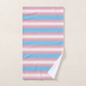 Transgender Pride-vlagpatroonontwerp Bad Handdoek (Handdoek)