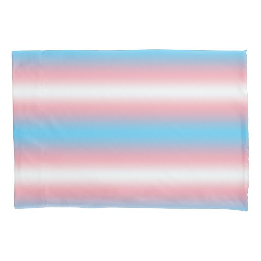 Transgender Pride-vlagpatroonontwerp Kussensloop (Voorkant)