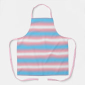 Transgender Pride-vlagpatroonontwerp Schort (Voorkant)