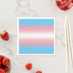 Transgender Pride-vlagpatroonontwerp  Servet