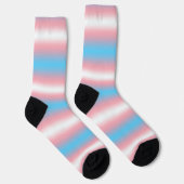Transgender Pride-vlagpatroonontwerp Sokken (Rechts)