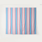 Transgender Pride-vlagpatroonontwerp Wandkleed (Voorkant (horizontaal))