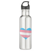 Transgender Pride Waterfles (Voorkant)