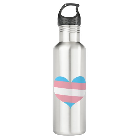 Transgender Pride Waterfles (Voorkant)